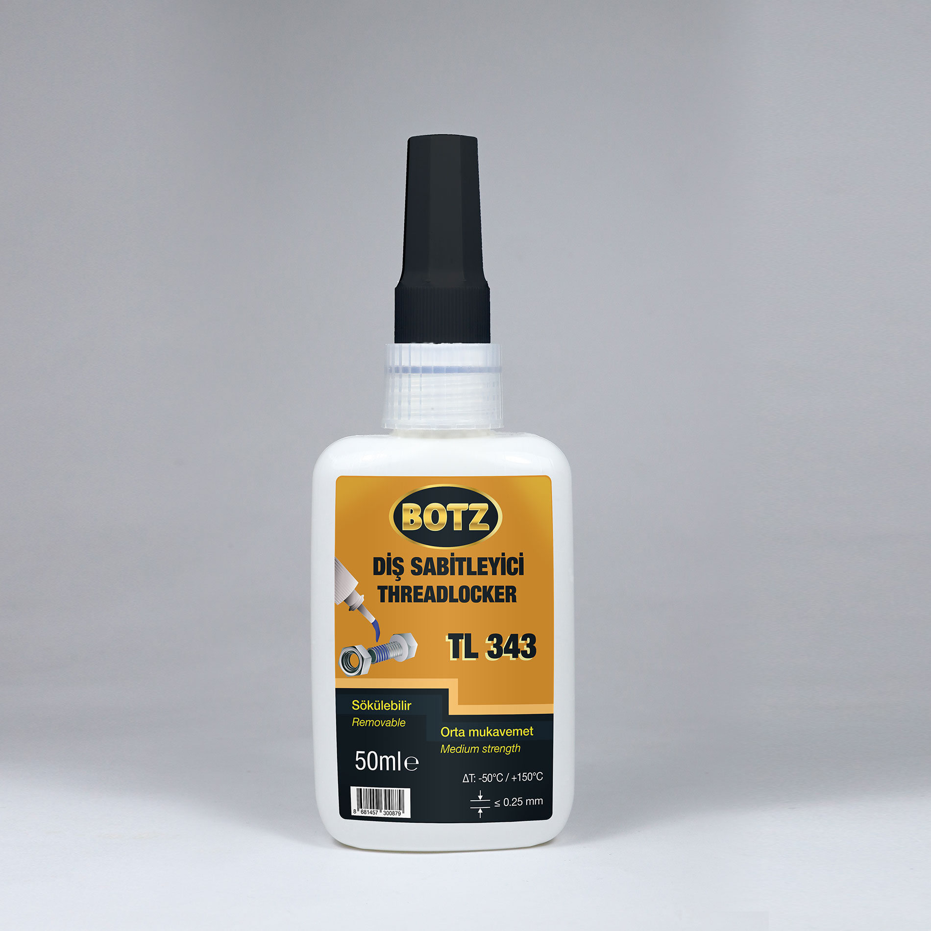 BOTZ TL343 Cıvata Sabitleyici (Orta Kuvvet)














